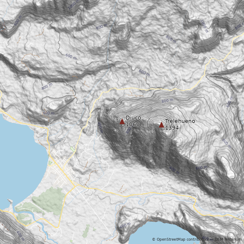 Mapa Cerro Diuco