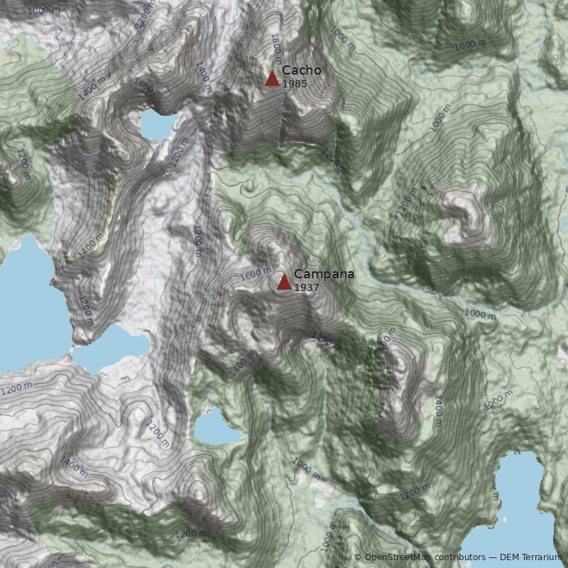 Mapa Cerro Campana