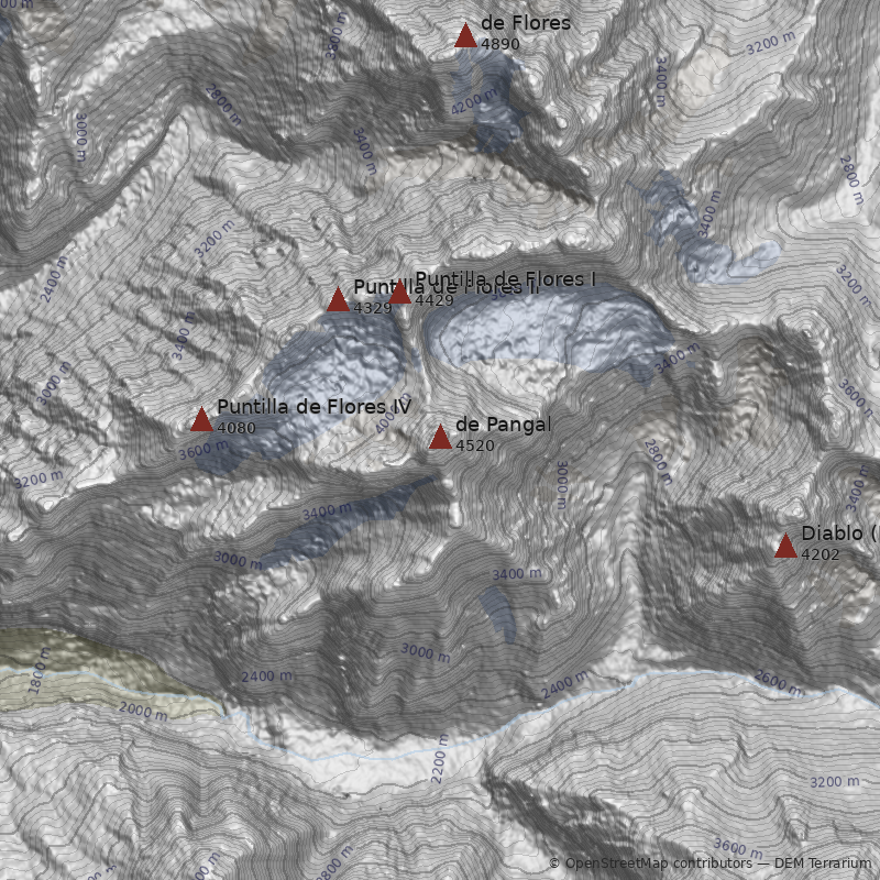 Mapa Torre de Pangal