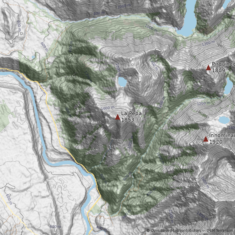 Mapa Cerro La Pepa