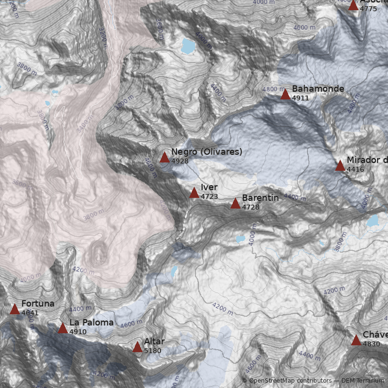 Mapa Punta Iver