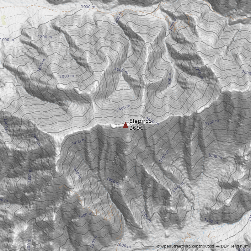 Mapa Cerro Lepirco