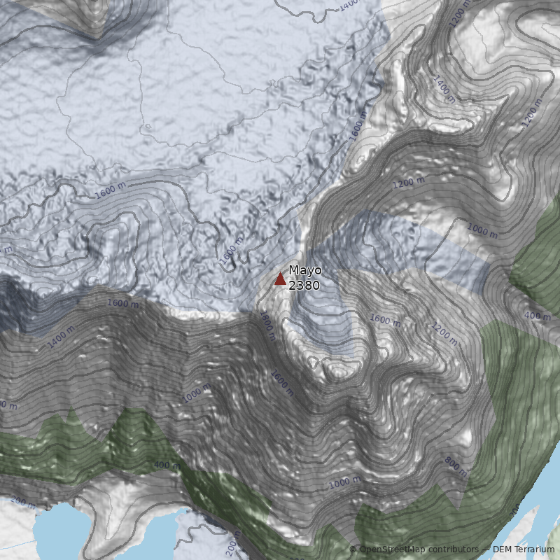 Mapa Cerro Mayo