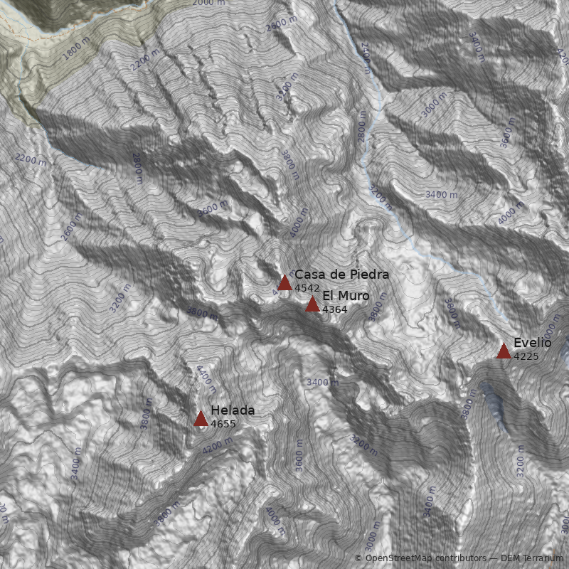Mapa Cerro Casa de Piedra