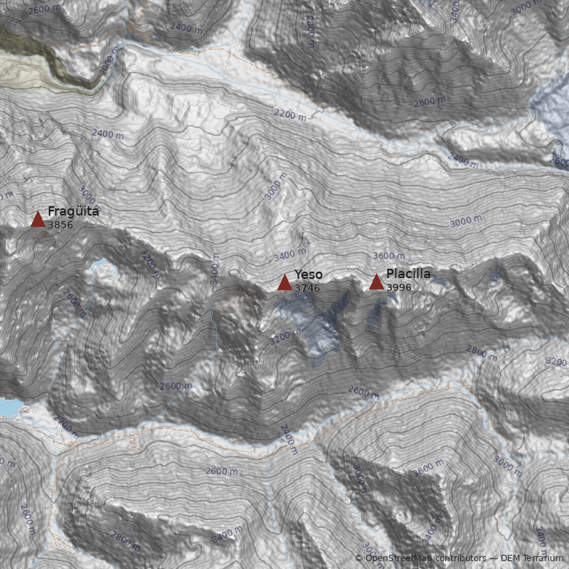 Mapa Cerro Yeso