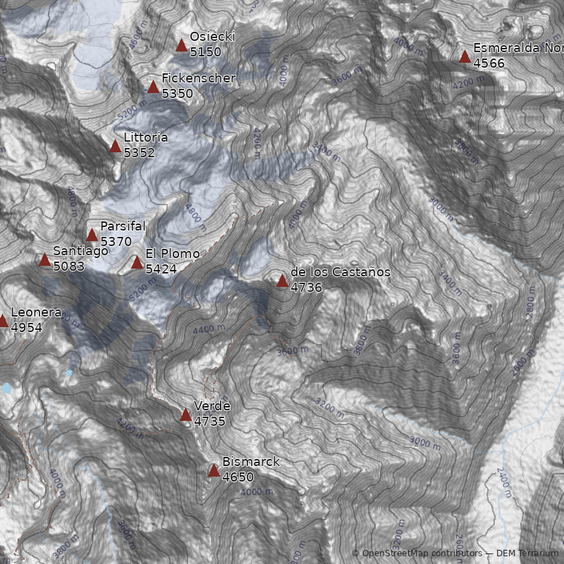 Mapa Morro de los Castaños