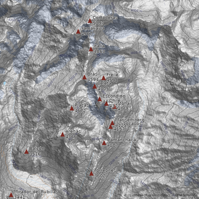 Mapa Morro Escondido