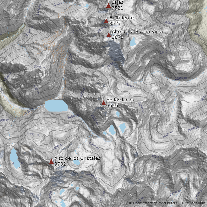 Mapa Morro de las Lajas