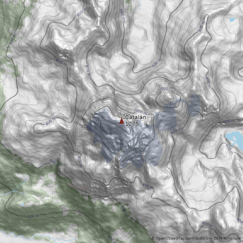 Mapa Cerro Catalán