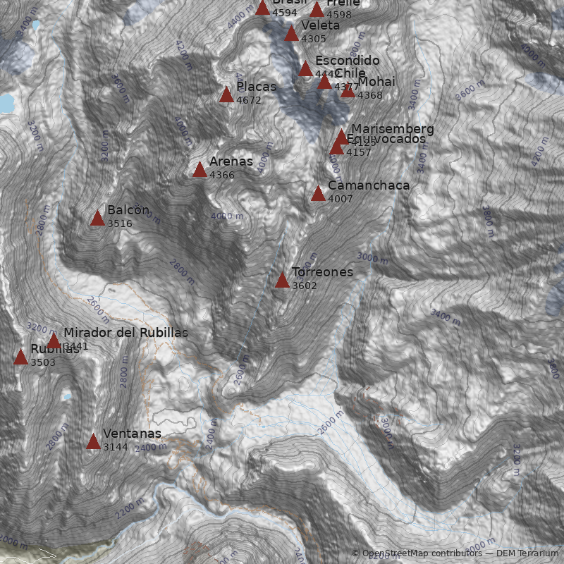 Mapa Punta Torreones