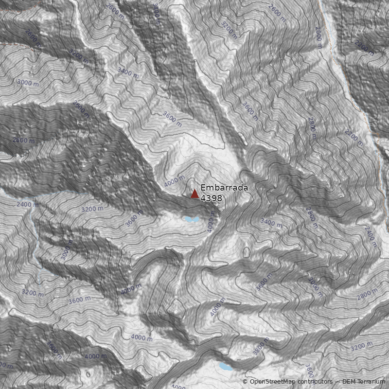 Mapa Cerro Embarrada