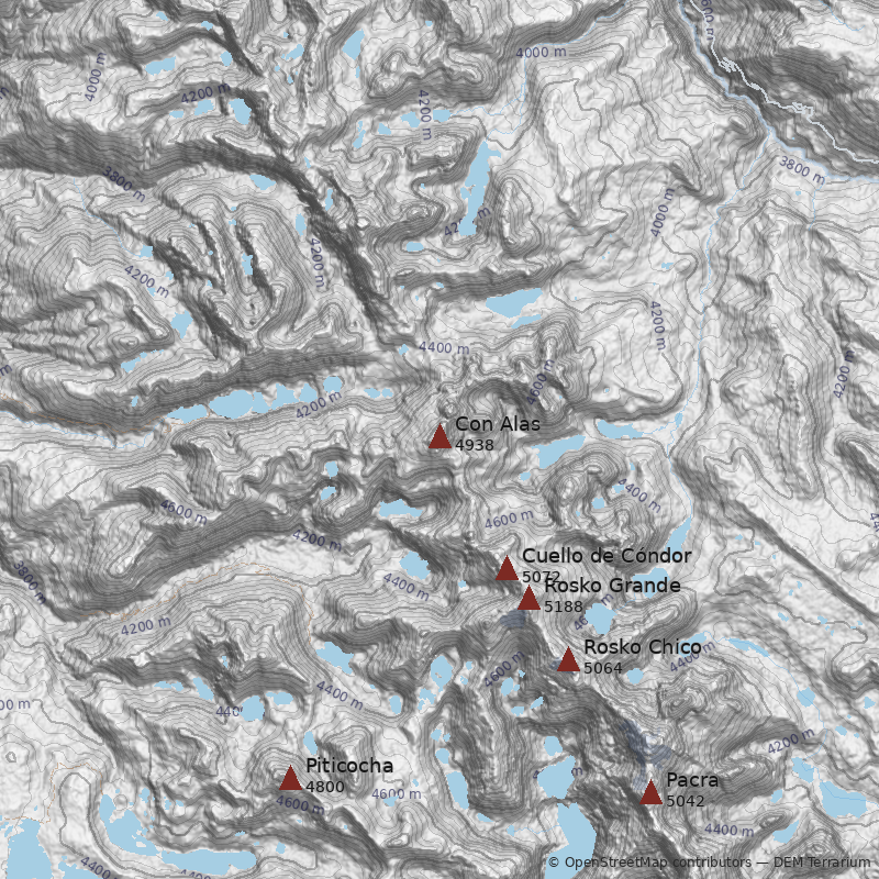 Mapa Cerro Con Alas