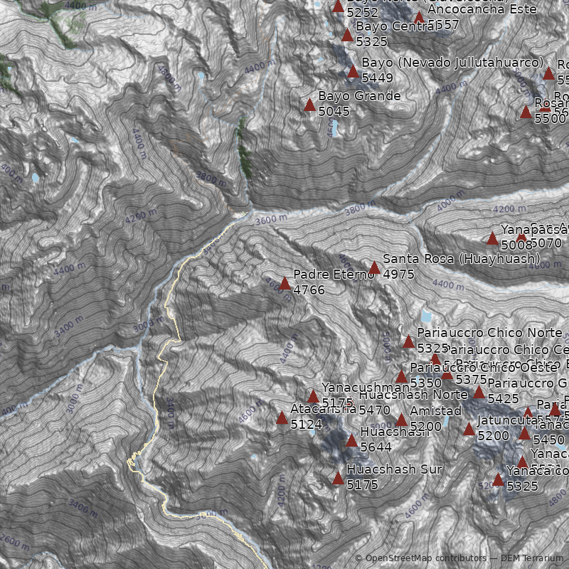 Mapa Cerro Padre Eterno