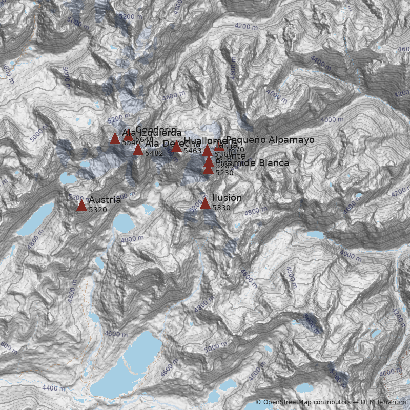 Mapa Cerro Ilusión