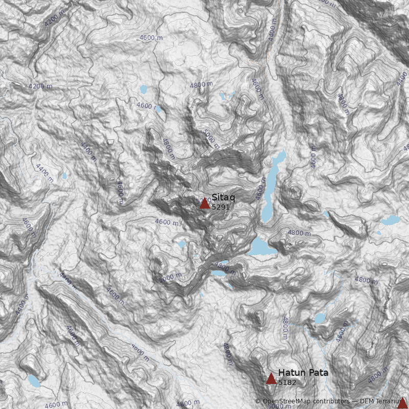 Mapa Cerro Sitaq