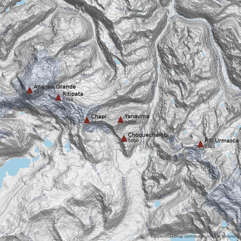 Mapa Cerro Yanauma