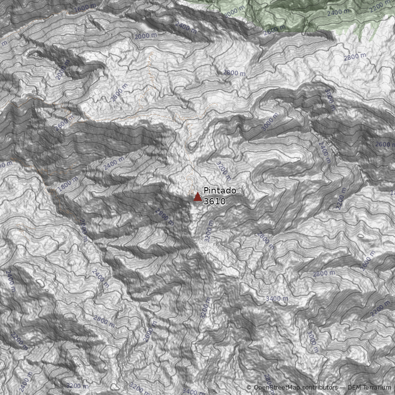 Mapa Cerro Pintado