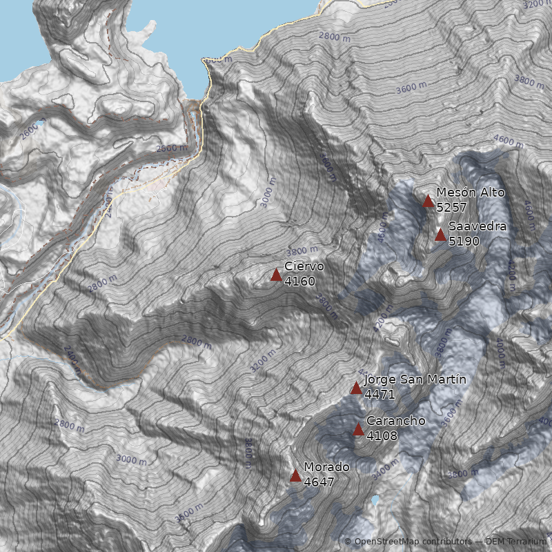 Mapa Cerro Ciervo
