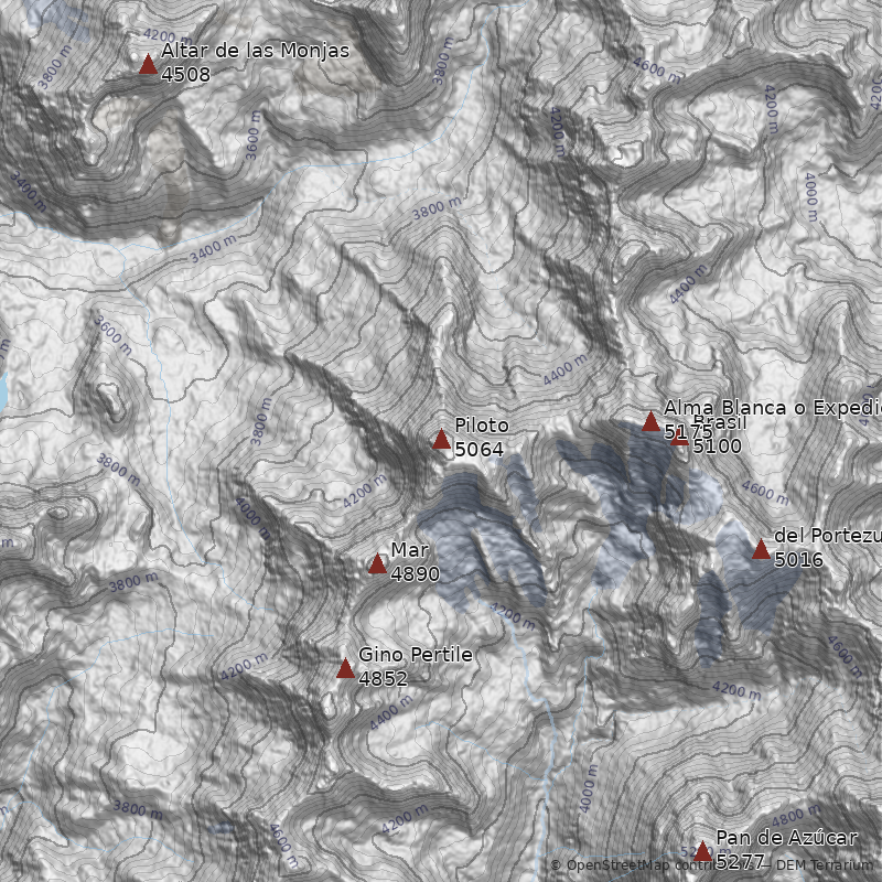 Mapa Cerro Piloto
