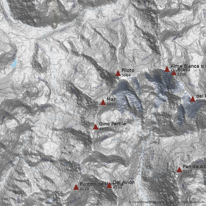 Mapa Cerro Mar