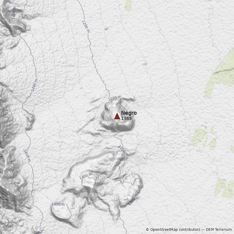 Mapa Cerro Negro