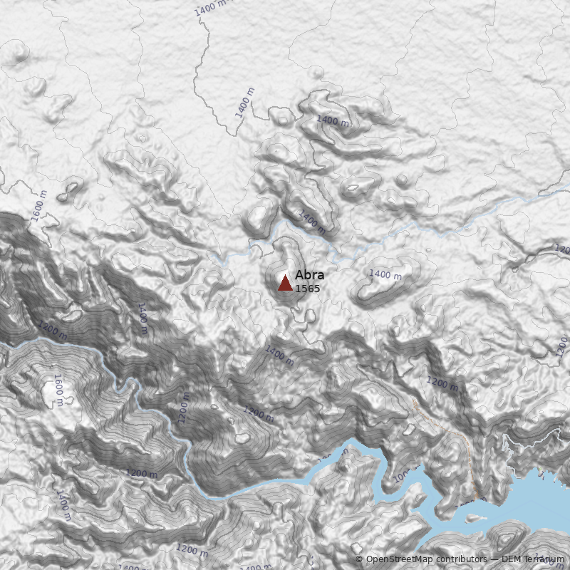 Mapa Cerro Abra