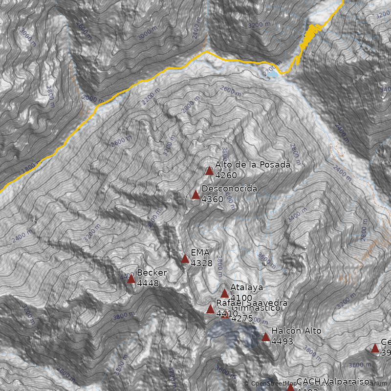 Mapa Punta Desconocida