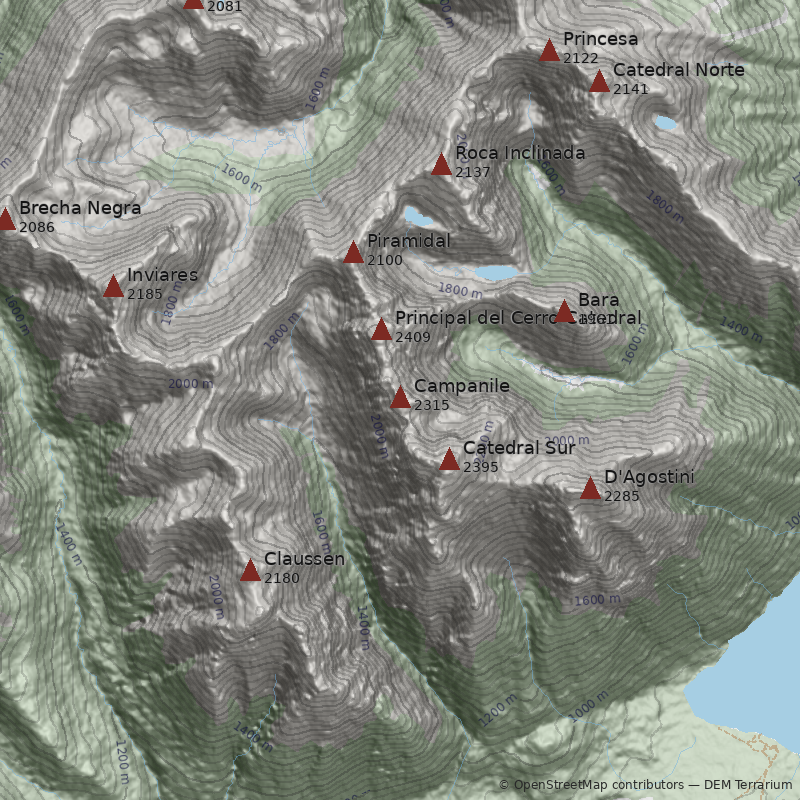 Mapa Torre Campanile