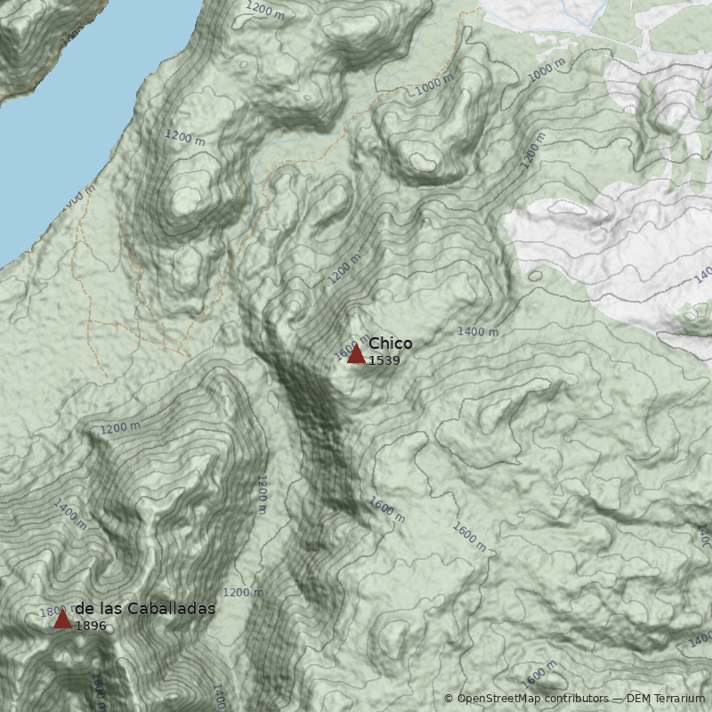 Mapa Cerro Chico