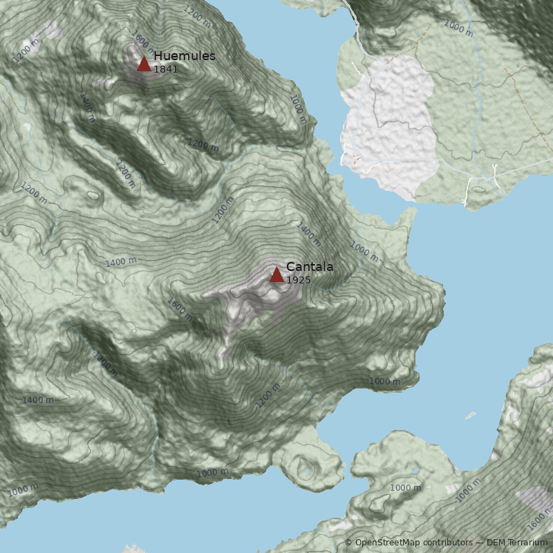 Mapa Cerro Cantala
