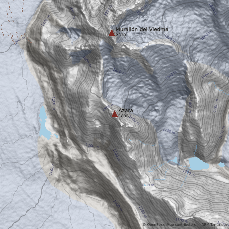 Mapa Cerro Azara
