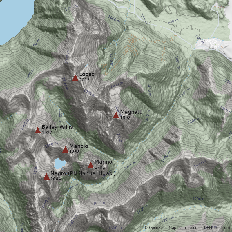 Mapa Pico Magnatt