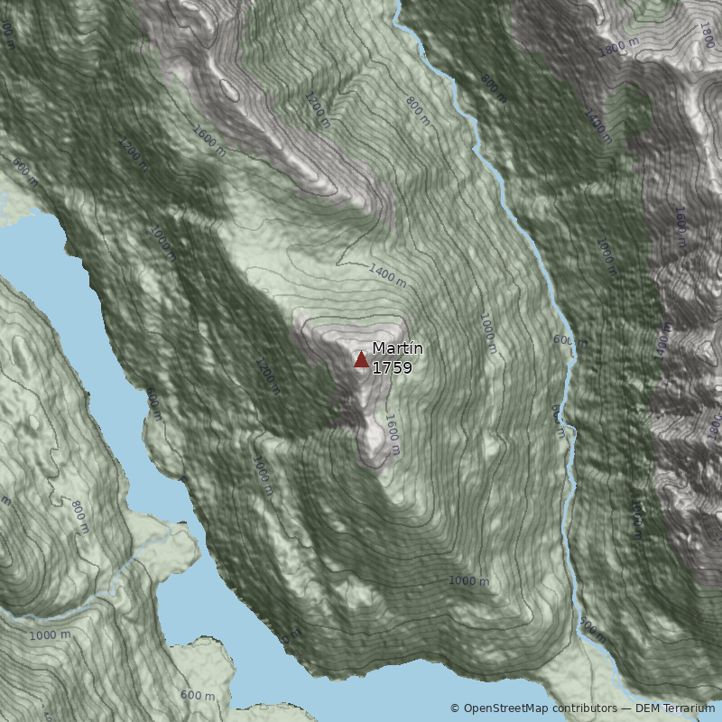 Mapa Cerro Martín