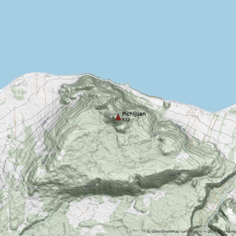 Mapa Cerro Pichijuan