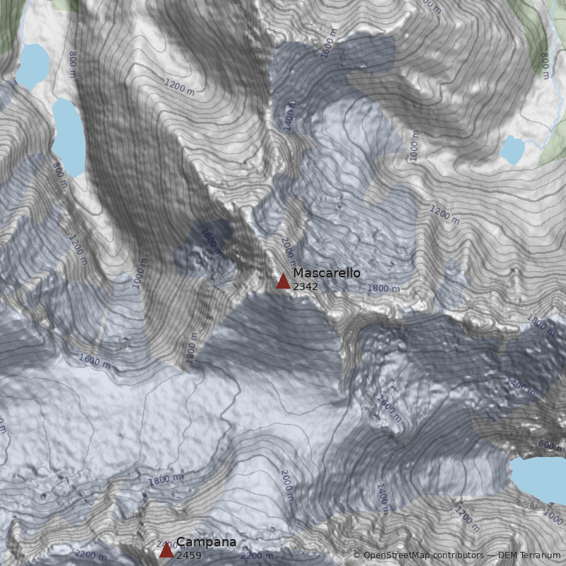 Mapa Cerro Mascarello