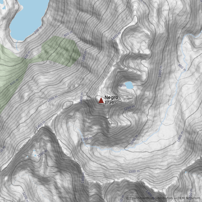 Mapa Cerro Negro