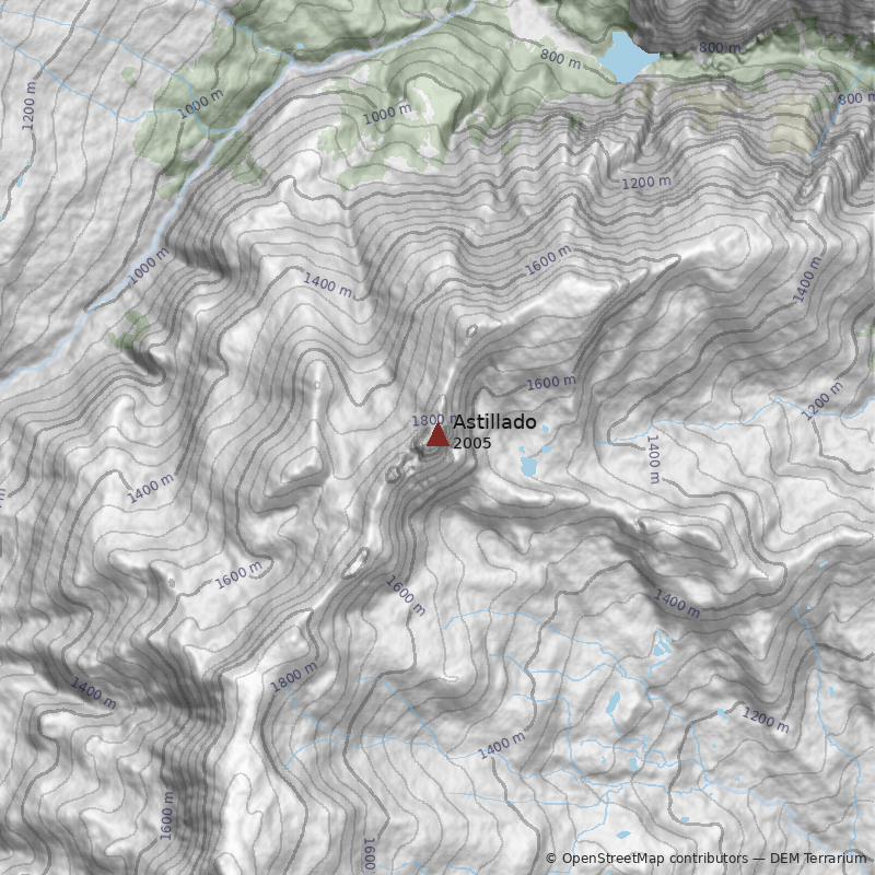 Mapa Cerro Astillado