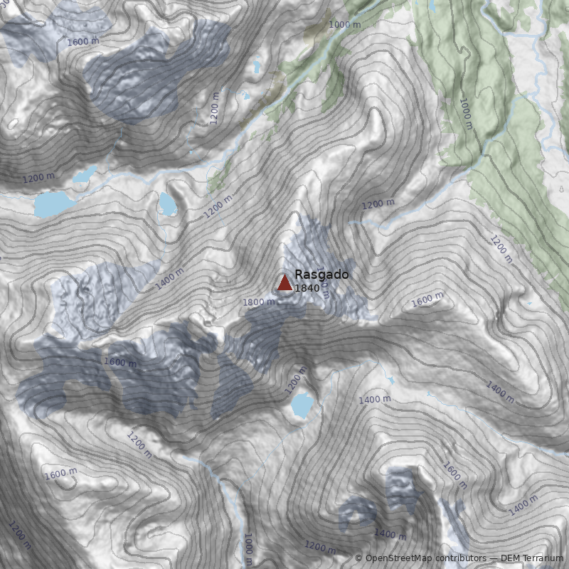 Mapa Cerro Rasgado