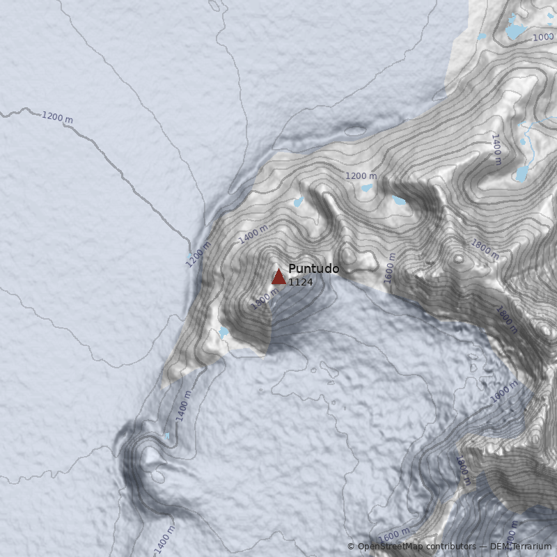 Mapa Cerro Puntudo