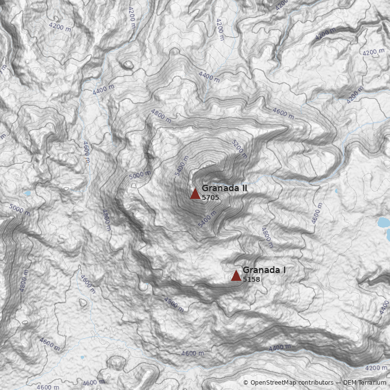 Mapa Cerro Granada II