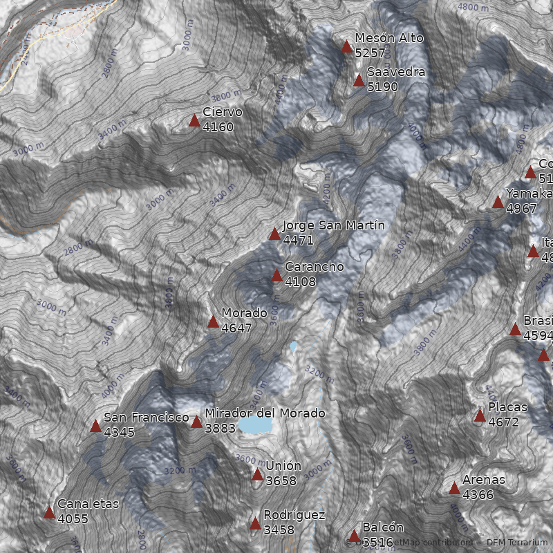 Mapa Punta Carancho
