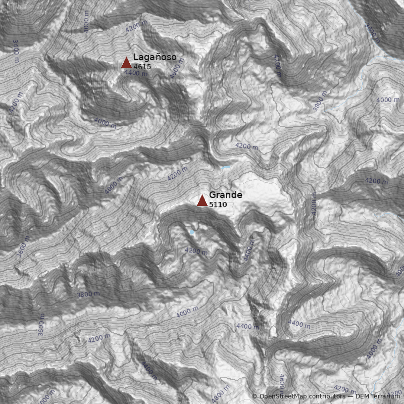 Mapa Cerro Grande