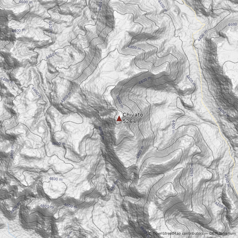 Mapa Cerro Chivato