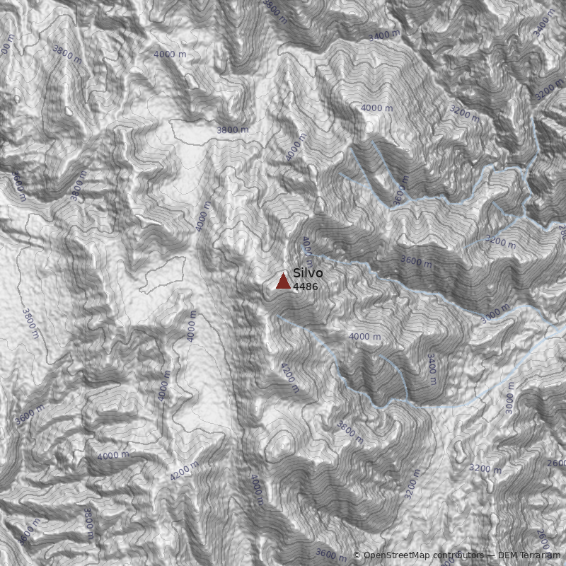 Mapa Cerro Silvo