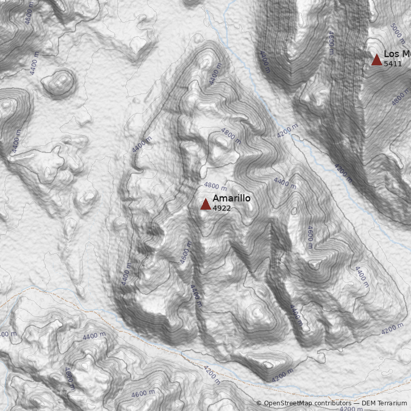 Mapa Cerro Amarillo