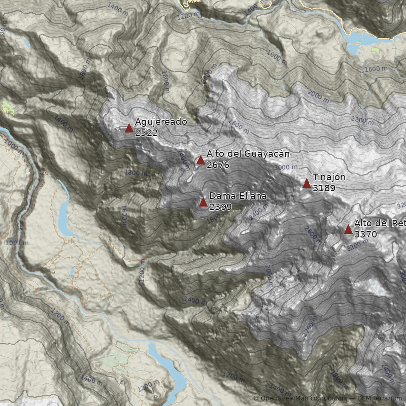 Mapa Punta Dama Eliana
