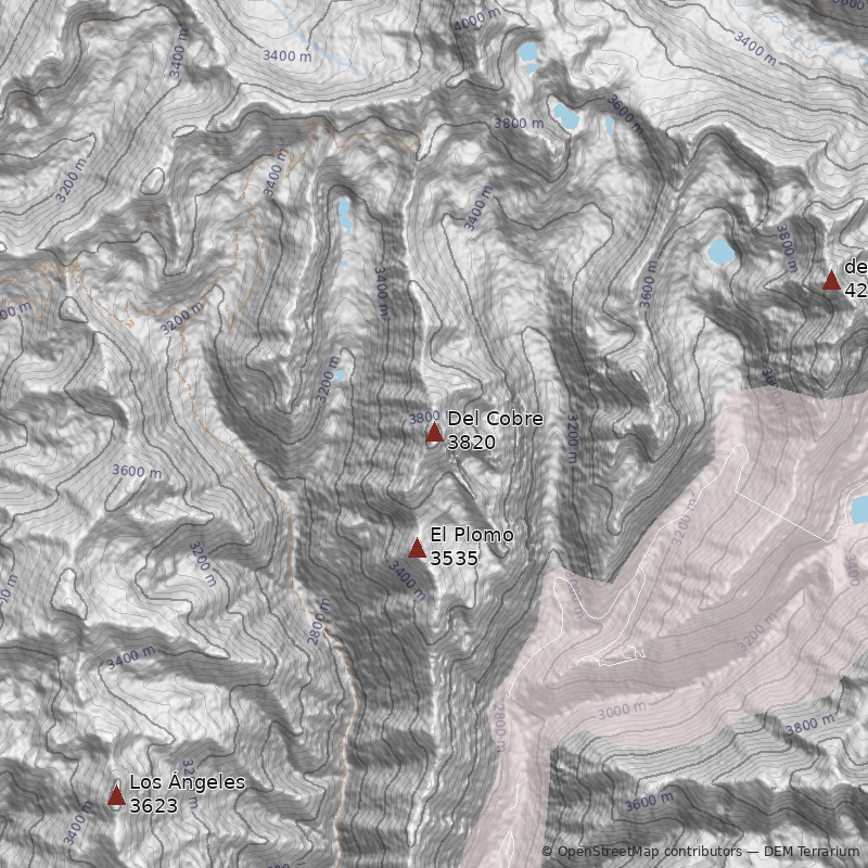 Mapa Cerro Del Cobre