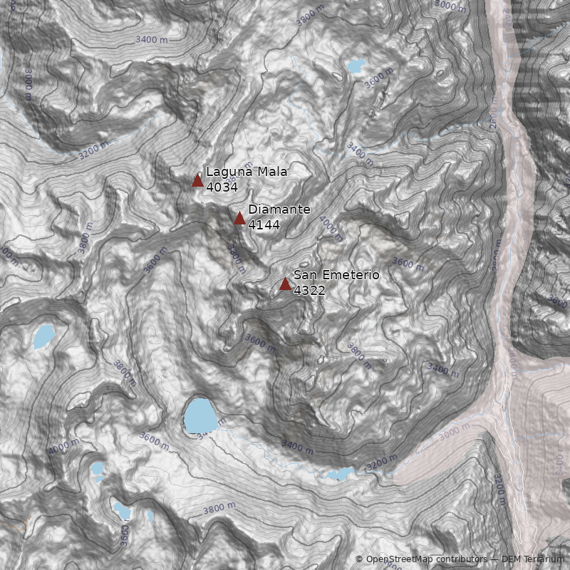Mapa Cerro San Emeterio