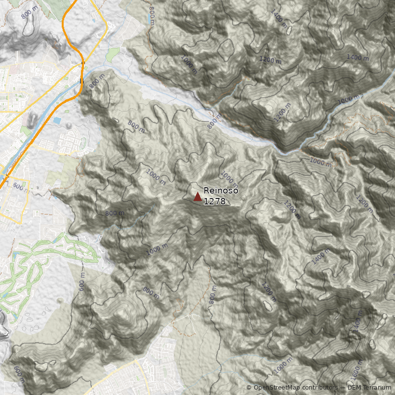 Mapa Cerro Reinoso