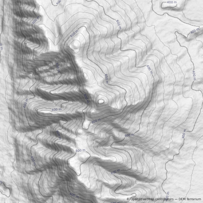 Mapa Cerro Pelario